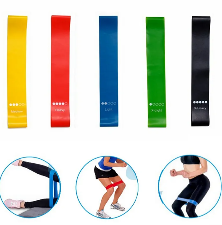 FlexiFit Resistance Bands — Yoga & Pilates Set