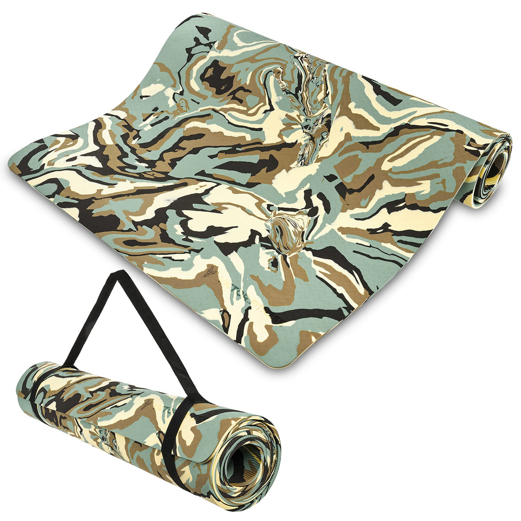 Eco TPE Yoga Mat with Strap