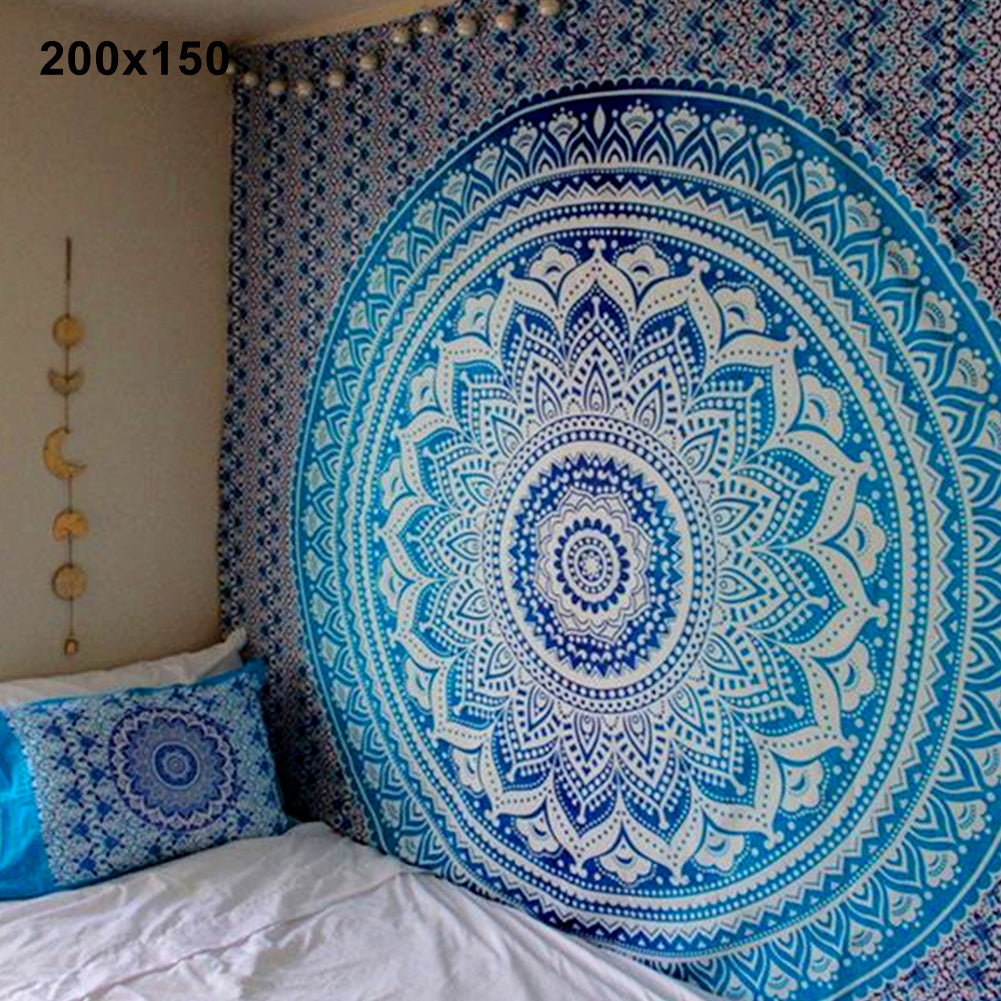 Mandala Yoga Mat Wall Tapestry