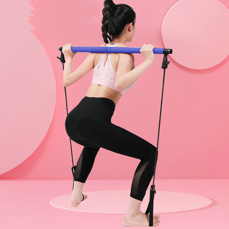 Pilates Bar with Resistance Bands