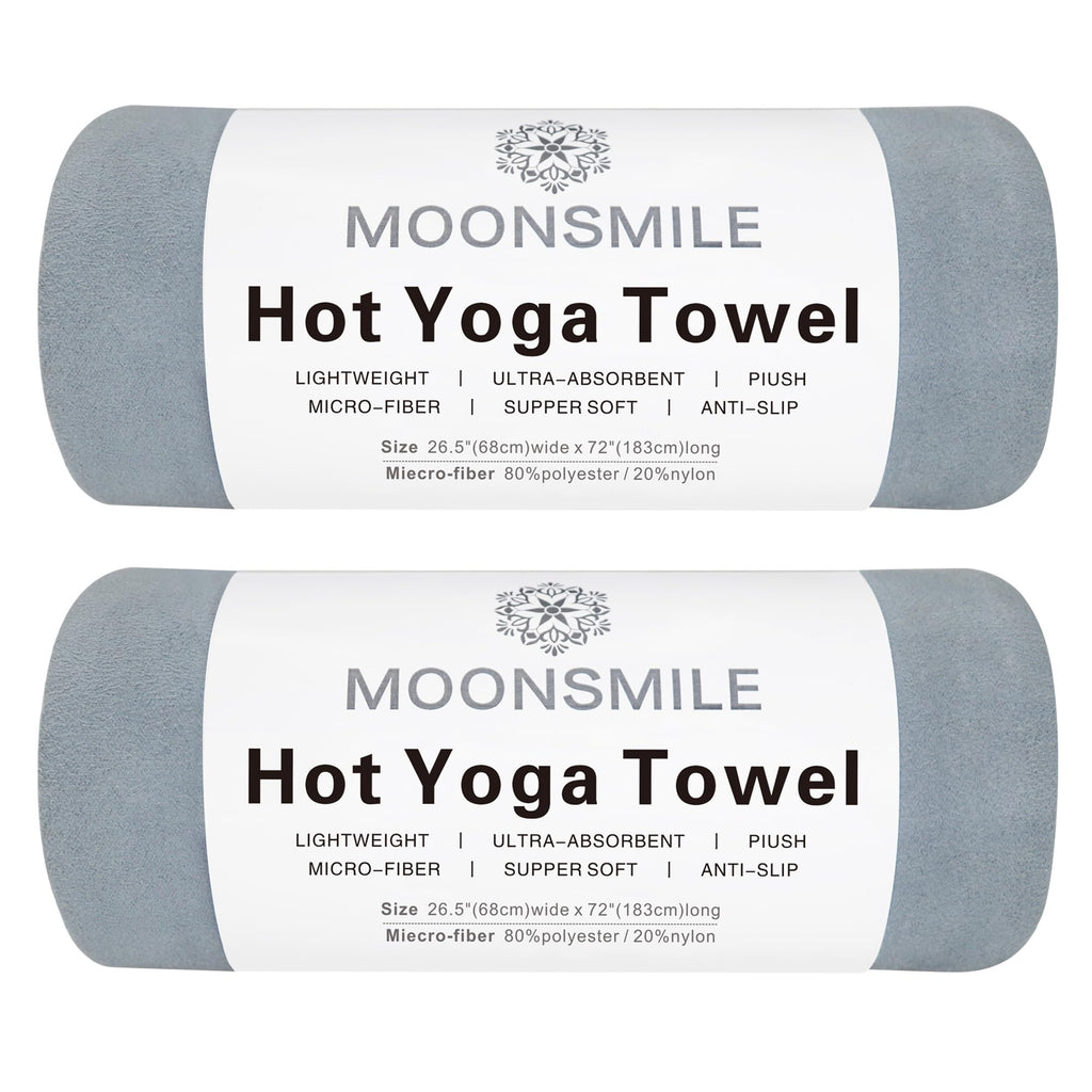 Hot Yoga Mat Towels 2-Pack