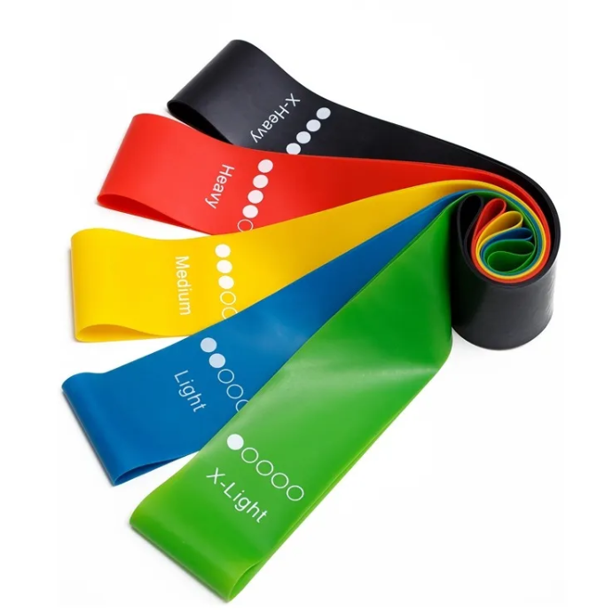 FlexiFit Resistance Bands — Yoga & Pilates Set
