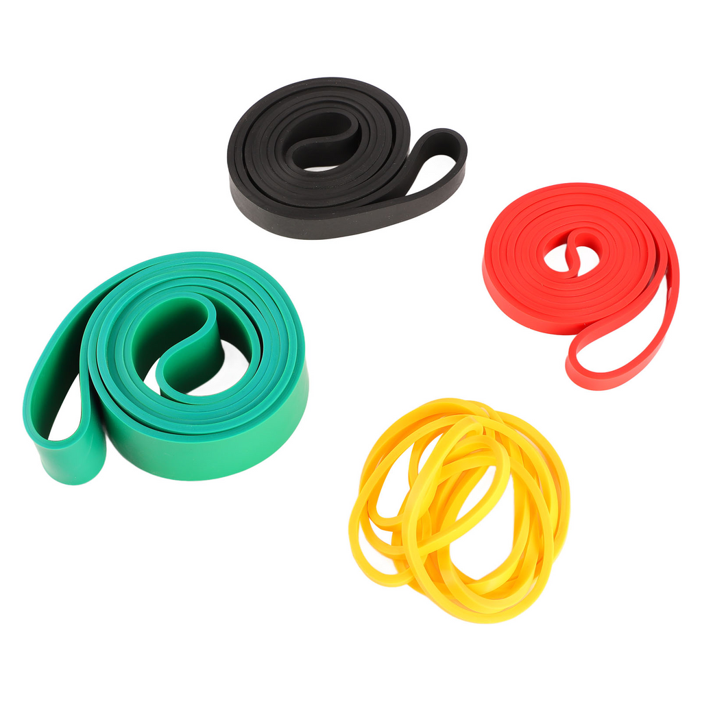 High Elastic Resistance Bands — Set of 4