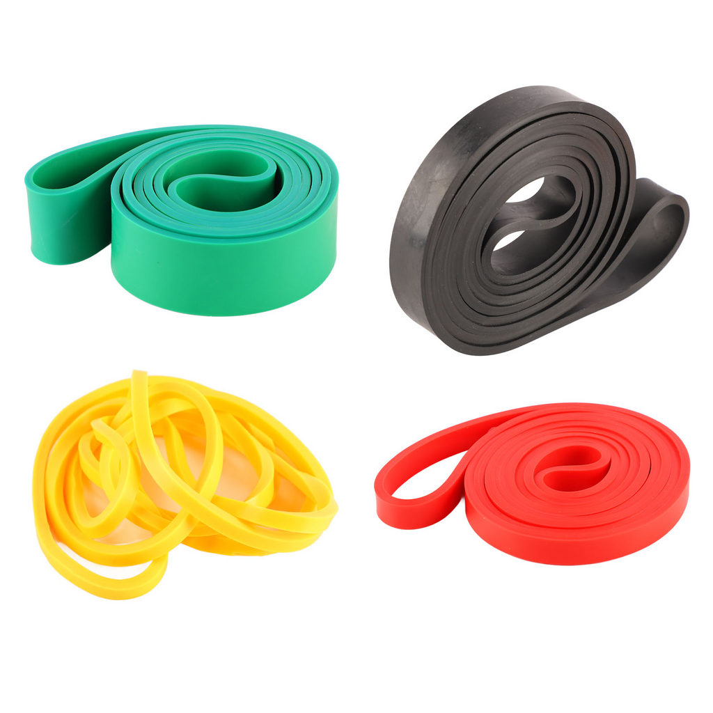 High Elastic Resistance Bands — Set of 4
