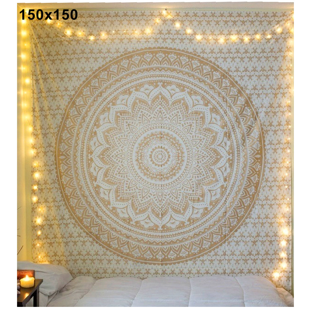 Mandala Yoga Mat Wall Tapestry