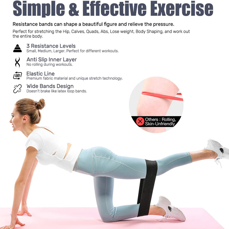 Yoga Resistance Bands — Strength & Stretch Set